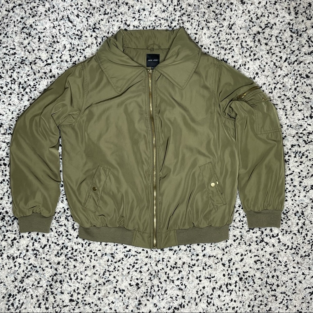 ASOS Olive Bomber Jacket